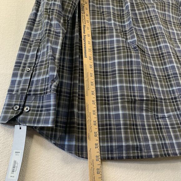 APT 9 Shirt Men XL Button Up Plaid Cotton Casual Corpcore Workwear Office New - Picture 6 of 11